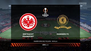 FIFA 22 - Eintracht Frankfurt vs Rangers | Europa League Final | Full Match