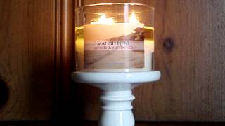 Bath and Body Works Candle Review: Malibu Heat -sunsets & surfboards-