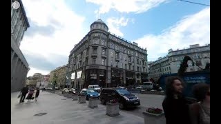 Большая Лубянка и Кузнецкий Мост в видео 360 градусов