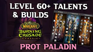 60-70 Prot Paladin Talents (New Tank, Melee Cleave & AOE Dungeon Builds!)