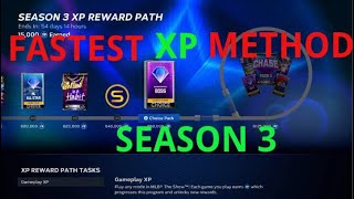 FASTEST WAY TO COMPLETE THE SEASON 3 XP PROGRAM IN MLB THE SHOW 23!!!