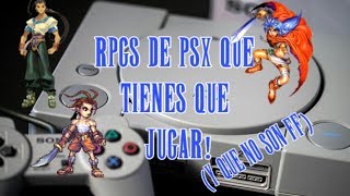 ¡15 RPGS PARA PS1 QUE TENES QUE JUGAR! Y QUE NO SON FINAL FANTASY! | +LINKS DE DESCARGA 🐉🎮