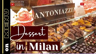 Tiramisu, Macarons and other Dessert in Milan | on Menu | newfoodie