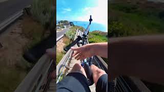 Mini  cycle stunt on stairs #gaming #comedy #food #trendingshorts #travelvlog