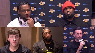 Lakers vs Cavaliers | Lakeshow Postgame Interviews x Highlights: Bronny, LeBron, AR, AD, JJ Redick