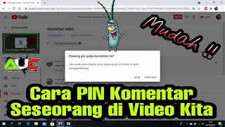 Cara Memberikan PIN Seseorang Di Video Youtube Kita - Youtuber Pemula