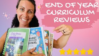 Homeschool END OF YEAR CURRICULUM REVIEWS | Preschool | Year 2022-2023