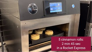 Cinnamon Rolls in a Rocket Express