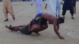 kushti dangal mela At Taunsa sharif