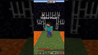 Herobrine Saved Me in Minecraft #shorts #minecraft#shortfeed #minecraftshort #ytshort #short #gaming