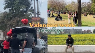 Valentine week in Chandigarh university 🌹