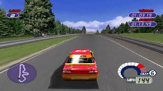 TOCA World Touring Cars (DuckStation 4K) - Nissan Primera on Dijon-Prenois 01:12.99