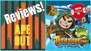 The Switch Indie Fix Podcast Episode 23: Ape Out and Treasure Stack Reviews