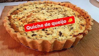 QUICHE DE QUEIJO!!! -  MASSA CORINGA  #quiche - @sandrinhanacozinha2194