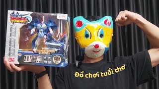 Mở hộp đồ chơi Anh Hùng Vũ Trụ Tuổi Thơ, Earth Gaea thần hộ vệ trái đất, Toys ngày xưa