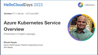 Session 04 - Azure Kubernetes Service Overview