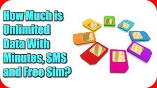 How Much is Unlimited Data With Minutes, SMS and Free Sim? Learn Now