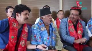 BuddhiKrishna Lamichhane and Saroj Khanal ,Temba Sherpa-Live Singing |A function For Award 2015