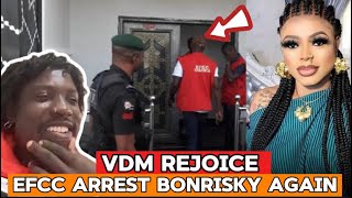 BOBRISKY IN EFCC COSTUDY AGAIN⁉️VDM UNDER ATTTACK BY NIGERIANS🛑