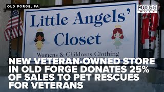 New veteran-owned store in Old Forge donates 25% of sales to pet rescues for veterans