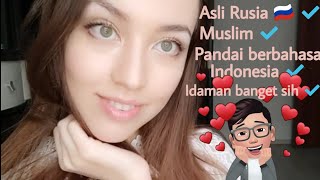 KENALIN NIH! INI "DINARA" CEWEK CANTIK RUSIA BISA BERBAHASA INDONESIA