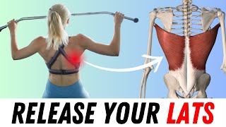 How to Release Your Tight Lats! 🏋️‍♂️ (3 Simple Steps for Instant Relief)