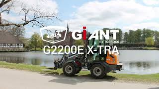 Maskinparken udvides med en Giant G2200E X-TRA Minilæsser hos Egeskov Slot