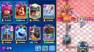 THIS "NEW" MINER CONTROL DECK IS TOO FAST FOR OPPONENTS!!! -- Clash Royale -- Agent Suriya Gameplay