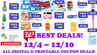 WALGREENS BEST DEALS 12/4-12/10 CHEAP, FREE, & MONEYMAKERS #walgreens #walgreensdealsthisweek