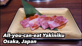 【Japan buffet】All-you-can-eat Yakiniku during W Fair! Osaka/Higashi Umeda