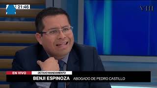 Entrevista a Benji Espinoza sobre pedido de vacancia contra el presidente Pedro Castillo - Canal N