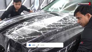 Watch PPF Installation on Jaguar XE 20d -  UltrashieldX Paint protection film