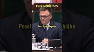 Stałe fragmenty gry- Hołownia #shorts #sejm