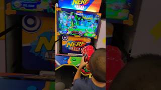 Nerf Arcade Game - it's fun but the gameplay is too short #arcade #mallrats