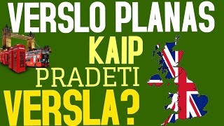 Verslo Planas - Kaip Pradėti Verslą