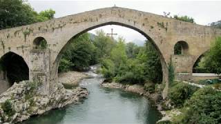 Кангас де Онис и Ковадонга. Испания. Cangas de Onis and Covadonga. Spain. Cangas de Onis和科瓦东加。 西班牙。