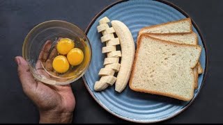 #Banana Bread Fry#                                   # Break Fast# Snacks For Kids#