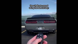 How Hellcat Sounds using the Black key 🔥🔥😍😍😍😍