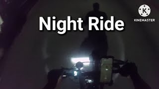 Riding at Night | Bafang mid drive electric bike