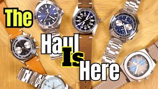 6 + 1 Aliexpress HAUL & Authorized Dealer Watch - SNEAK PEEK At Top Watches Under $70 - Feb24