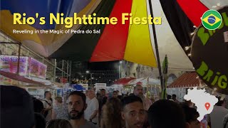 🇧🇷 Rio Nighttime Fiesta, Reveling in the Magic of Pedra do Sal🇧🇷