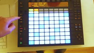 Ableton Push - 05 - Melodie - Variatie