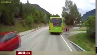 VOLVO trucks emergency braking: saved a child