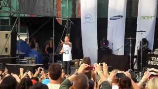 Macklemore live in concert in Hawaii Microsoft Store Opening