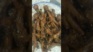 Chicken Feet Adobo😋 #food #shorts