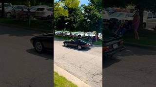 Old School 1987 924 Porsche rolling through Bakers of Milford #michigan #Porsche #automobile ￼￼