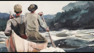 Kanufahren in Stromschnellen von Winslow Homer - Video und Musik von Günter Frei (Official Video)