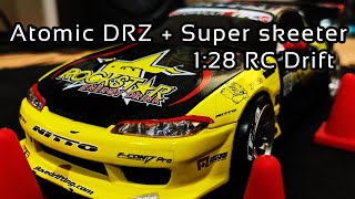 Atomic DRZ + Super Skeeter RWD Drift / 1:28 RC Car