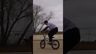 Double Peg Easy 180 Bmx #bike #bmx #trendy #grind #180 #skateboard #street #abyss #youtube #shorts