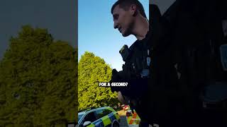 ANGRY man refuses to cooperate with police officers 👮‍♂️ 😳 #crime #police #uk